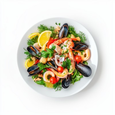 Фирменное блюдо Морской гриль прованс - купить в Малой Пучкома